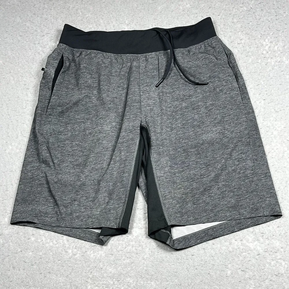 Lululemon T.H.E. Shorts Men’s Medium Heather Deep Coal 7